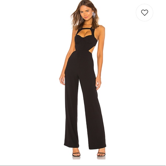 NAVEN NBD NWT BLACK Jumpsuit With Cut-out Size 0 2 or 4
